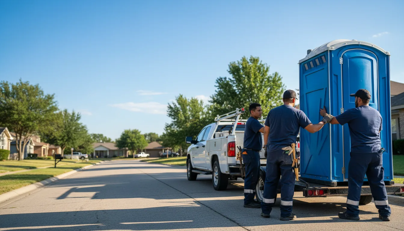 Portable Toilet Rental in Apex, NC near me